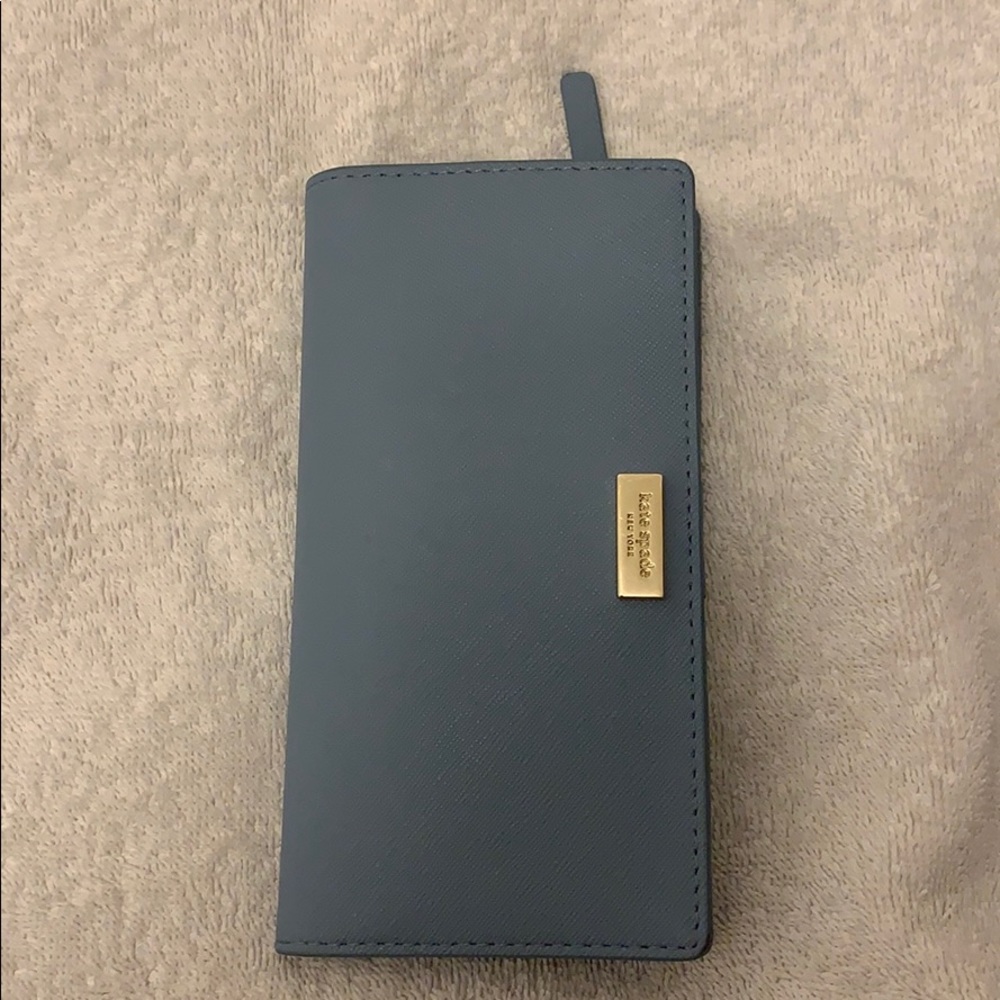 Blue Kate Spade wallet